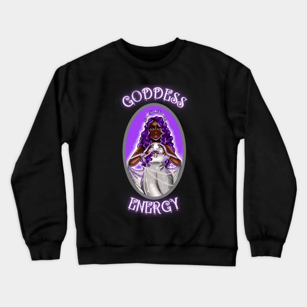 "Motor City Witches" Goddess Design-Louise Crewneck Sweatshirt by RoxyJoCreations